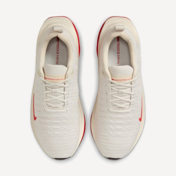 Кроссовки REACTX INFINITY RUN 4 M (RU 43.5 EU 44.5 USm 10.5 СМ 27.5; light orewood brown/light bone/black/university red)